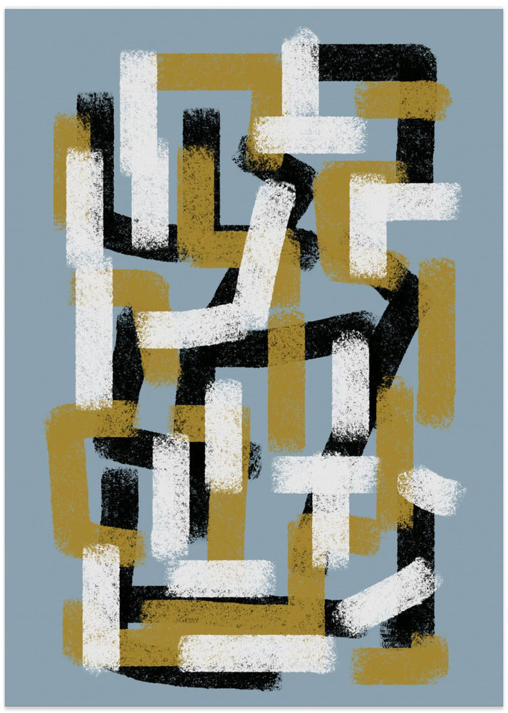 Abstract Composition No.1 - Art Print by THE MIUUS STUDIO