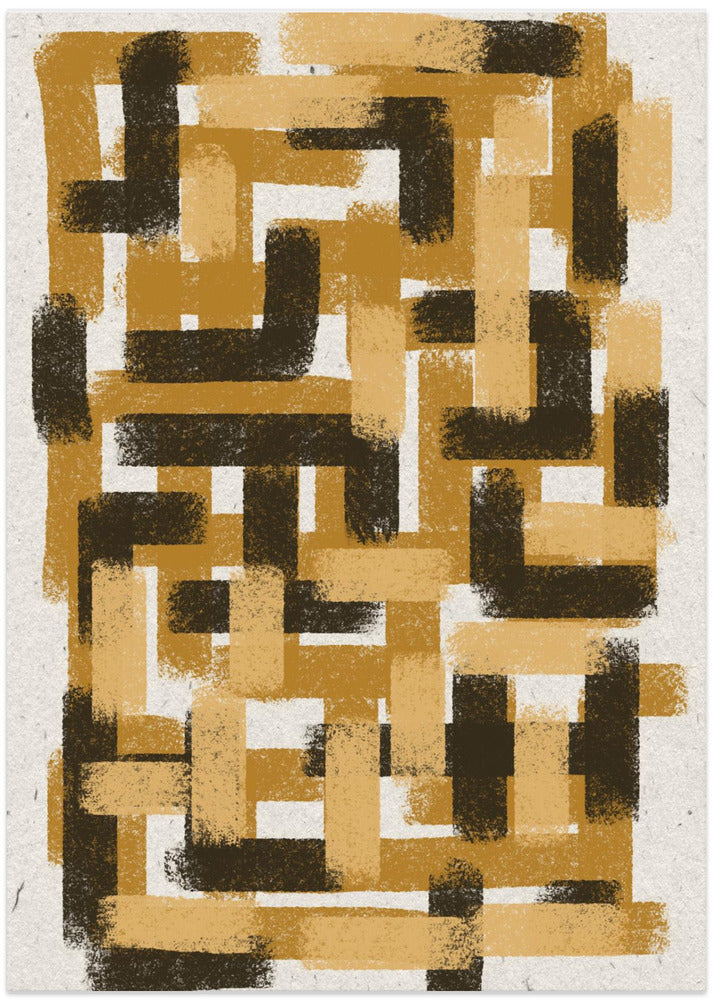 Abstract Pathways - Art Print by THE MIUUS STUDIO