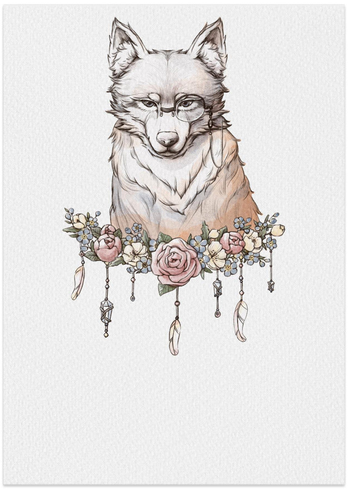 Wolf Art - Art Print by Xuan Thai