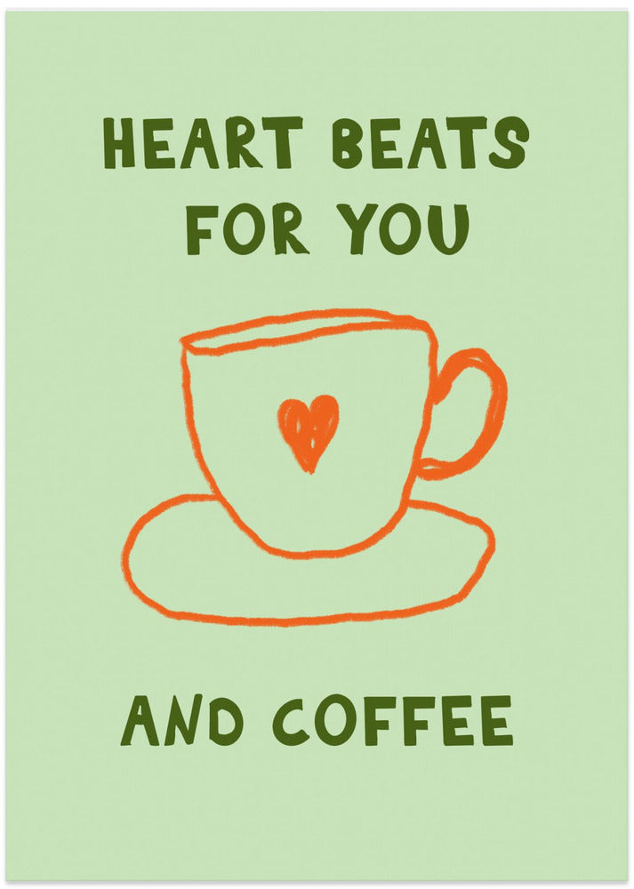 Coffee Love Ritual - Art Print by Treechild