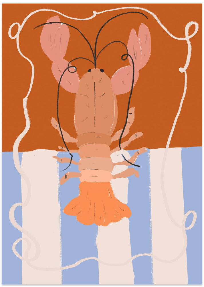 Lobster Delight - Art Print by Treechild
