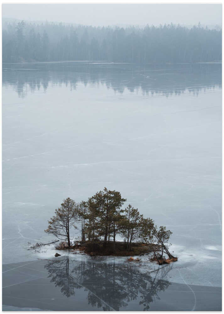 Amidst Frost - Art Print by Theodor Gerhamn