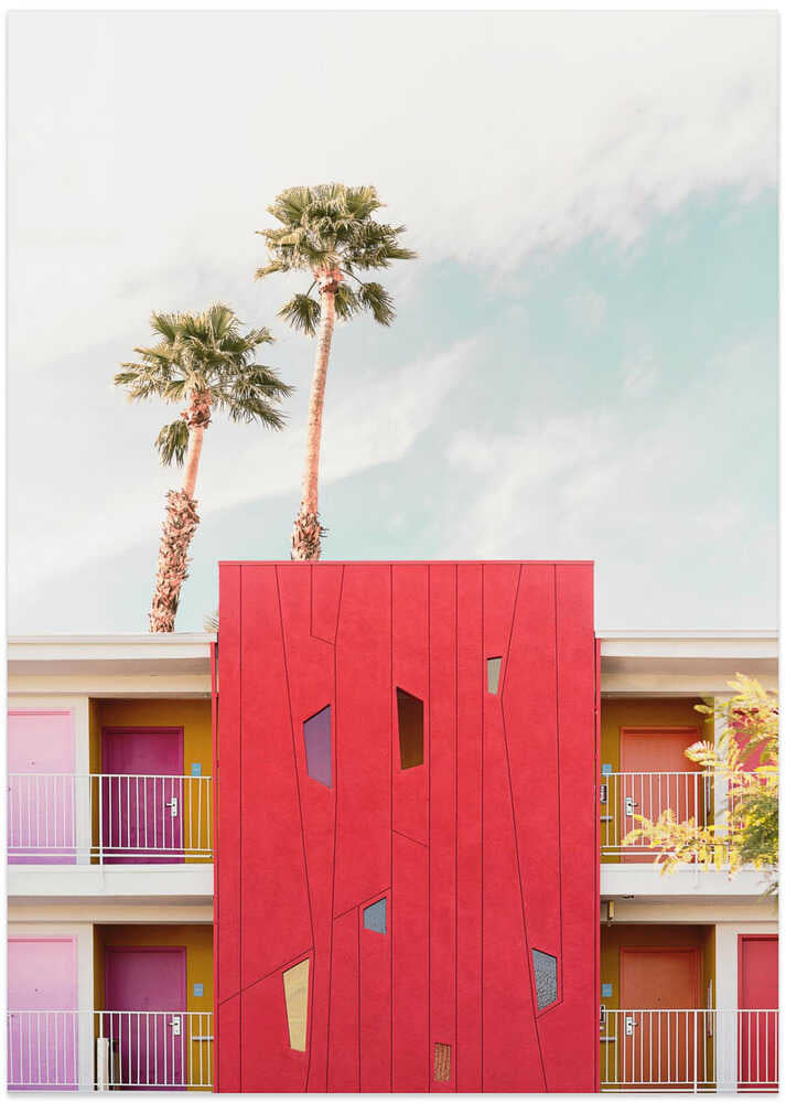 Palm Springs Colors - Art Print by Kathrin Pienaar