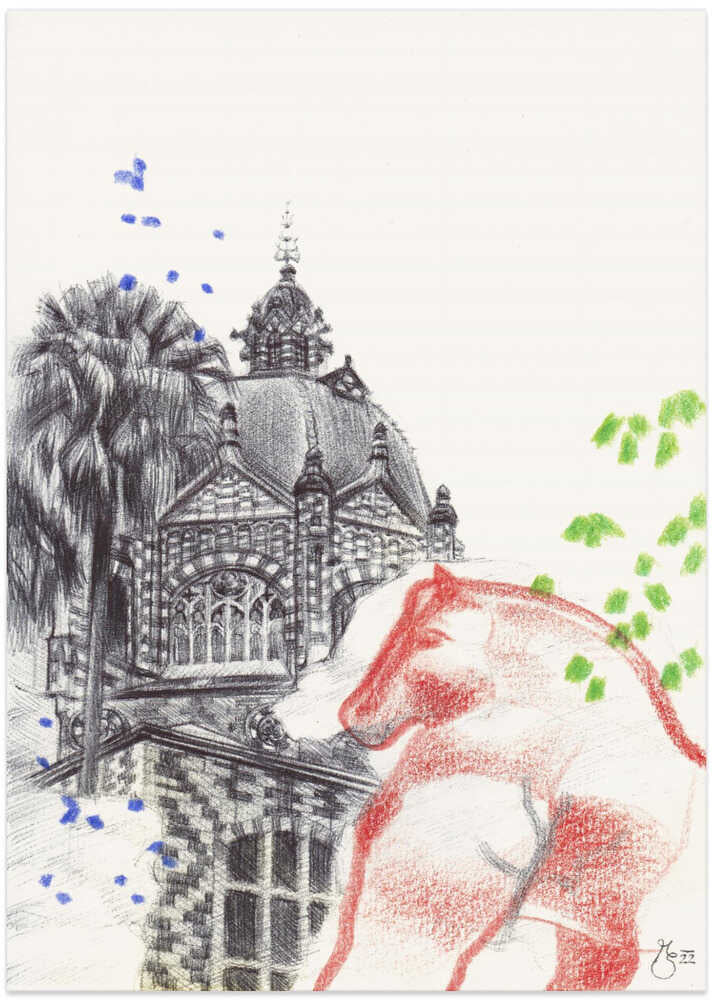 Cathedral Funk - Art Print by Mirjam Schrei
