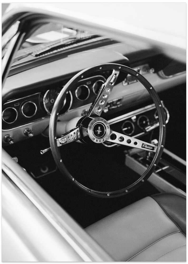 Classic Wheel Elegance - Art Print by Bethany Young