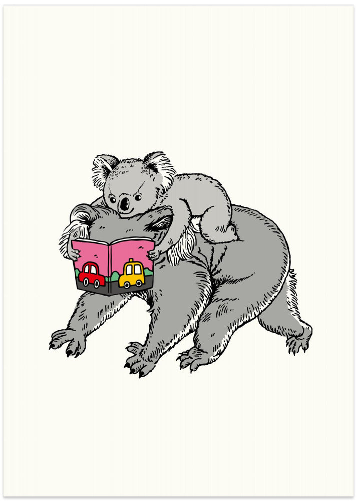 Picture book - Art Print by Mami Sato