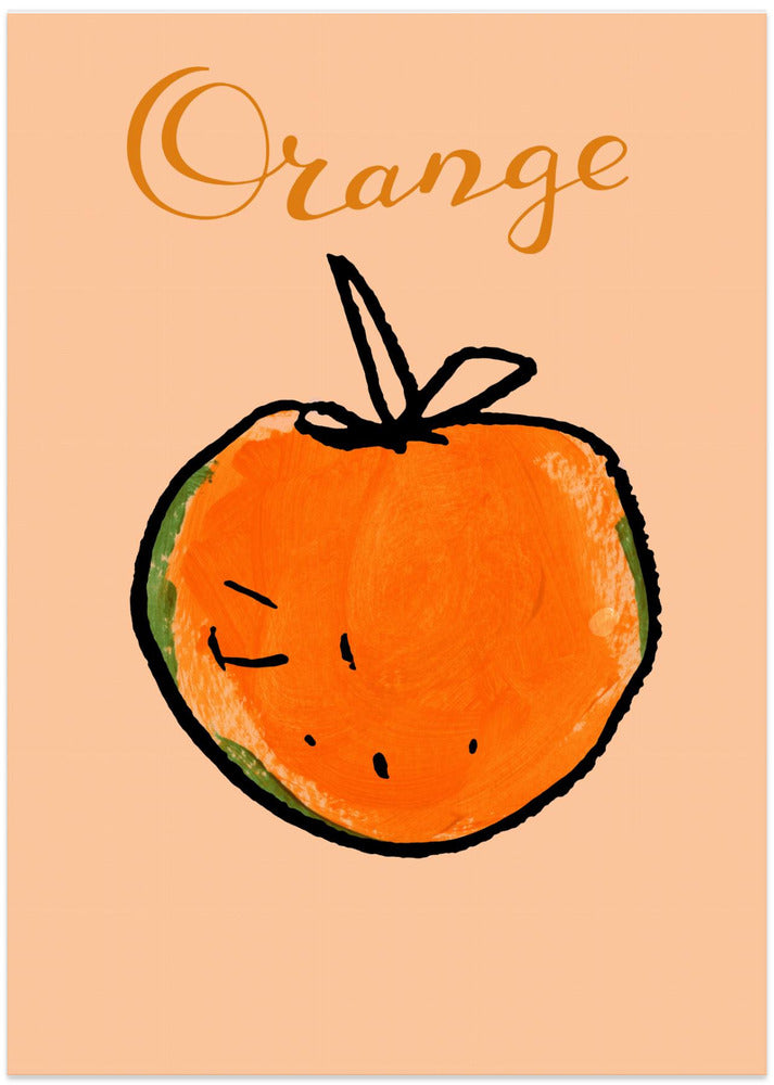 Sunny Citrus Bliss - Art Print by casa cartissi