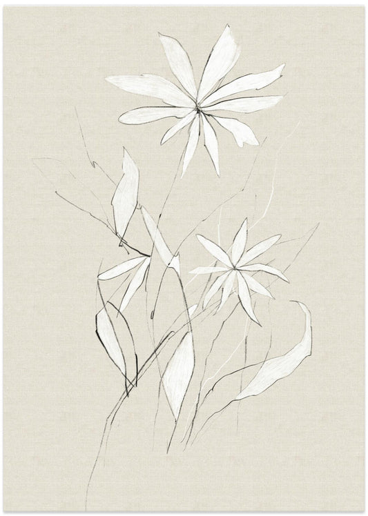 Farm Flower - Art Print by Dan Hobday