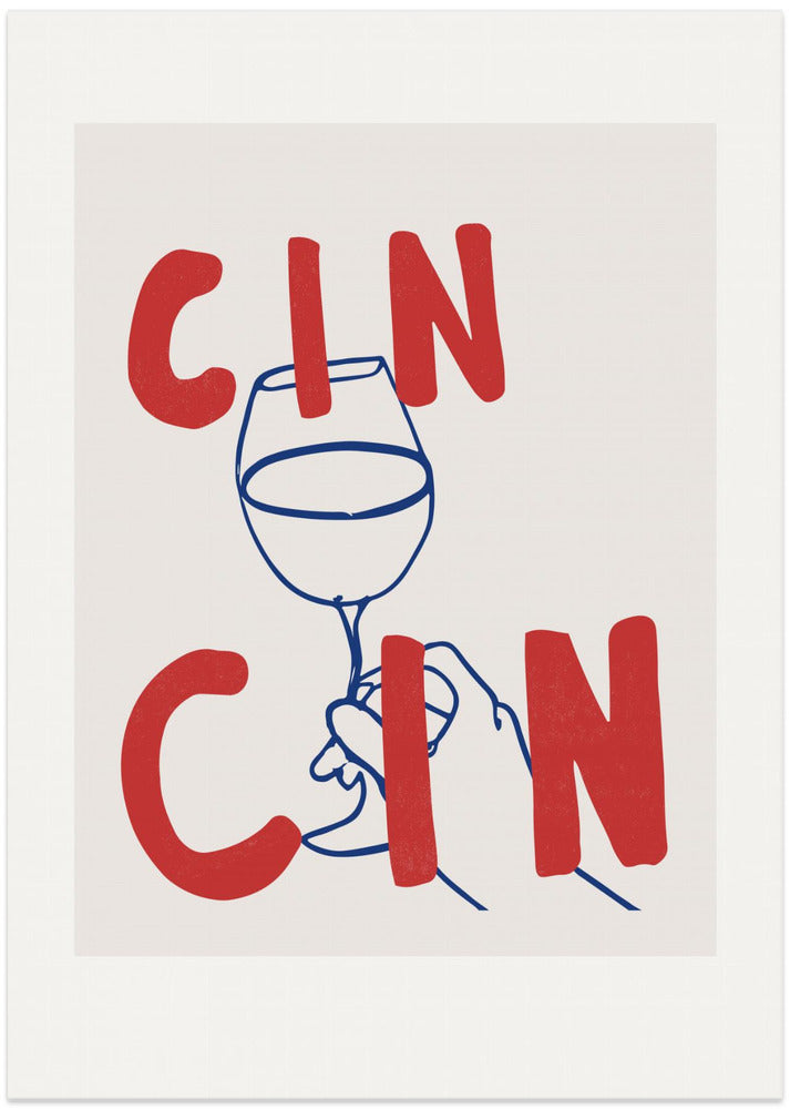 Cheers in Colors - Art Print by Treechild