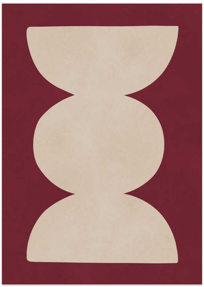 Curved Symmetry - Art Print by Vitor Costa