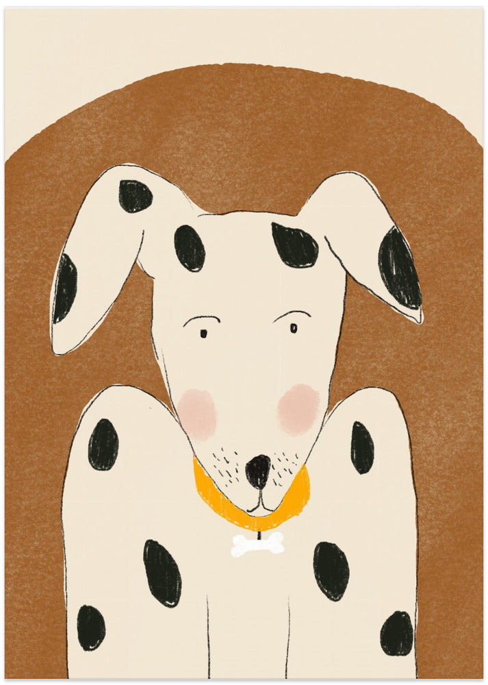 Dalmatian Daydream - Art Print by Anna Mielniczuk