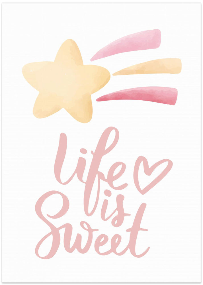 Sweet Starburst - Art Print by Saskia Michele