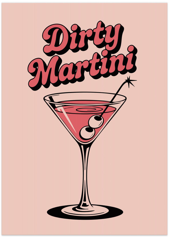 Martini Vibes - Art Print by Andreas Magnusson