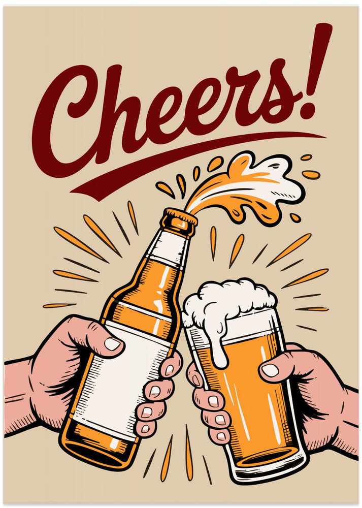 Toasting Together - Art Print by Andreas Magnusson