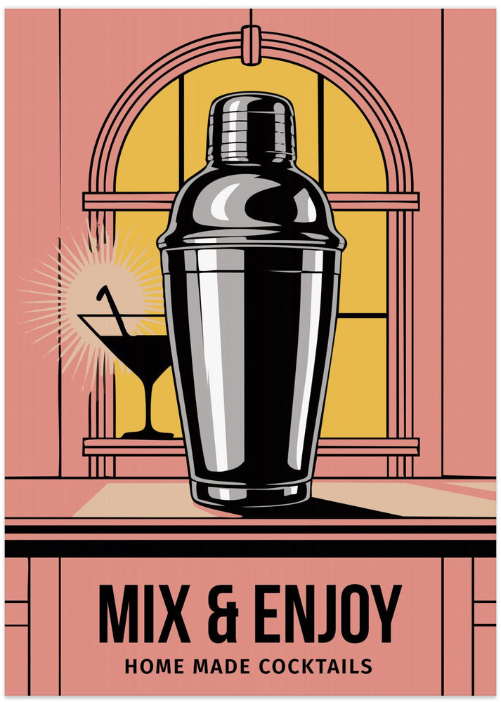 Cocktail Vibes - Art Print by Andreas Magnusson