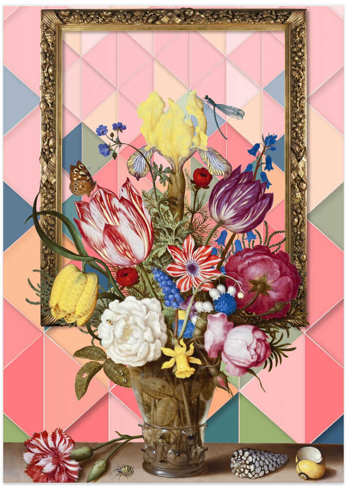 A Modern Still Life - Art Print by Marja van den Hurk