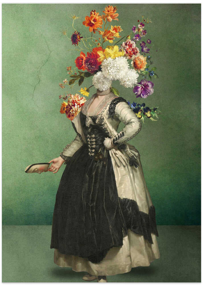 Blossom Elegance - Art Print by Marja van den Hurk