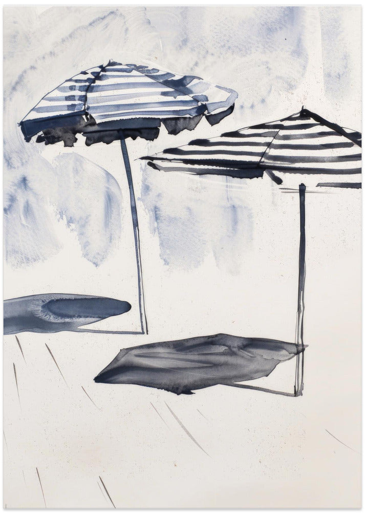 Striped Serenity - Art Print by Treechild