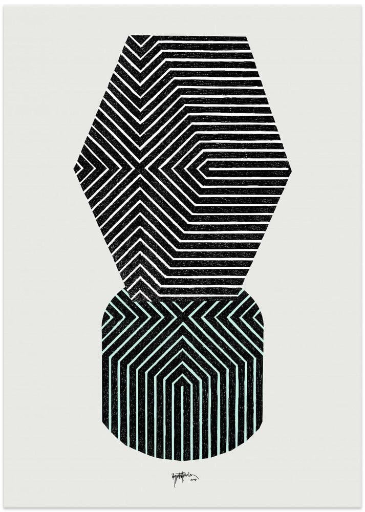 Celestial Garden III. - Art Print by Paulina Vårregn