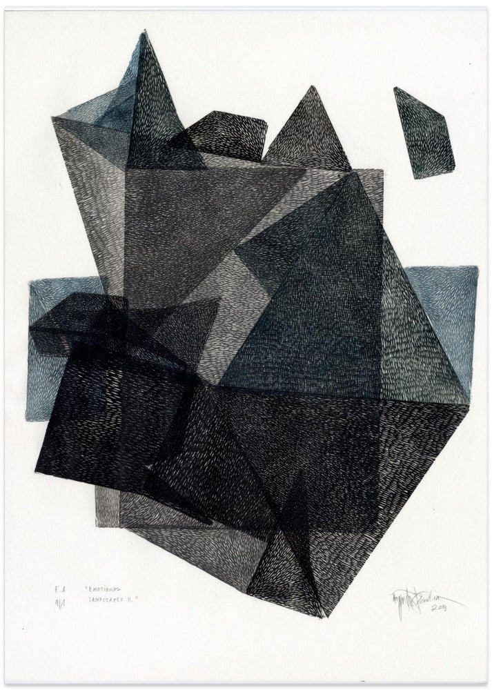 Emotional Landscape - Art Print by Paulina Vårregn