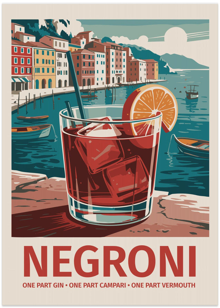 Negroni Vintage - Art Print by Andreas Magnusson