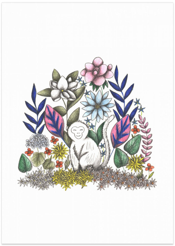 Jungle Bloom - Art Print by Cecilia Battaini