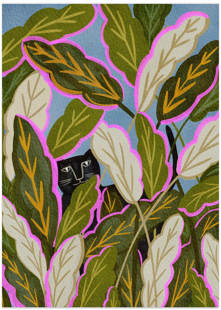 Black panther - Art Print by Nikita Jariwala