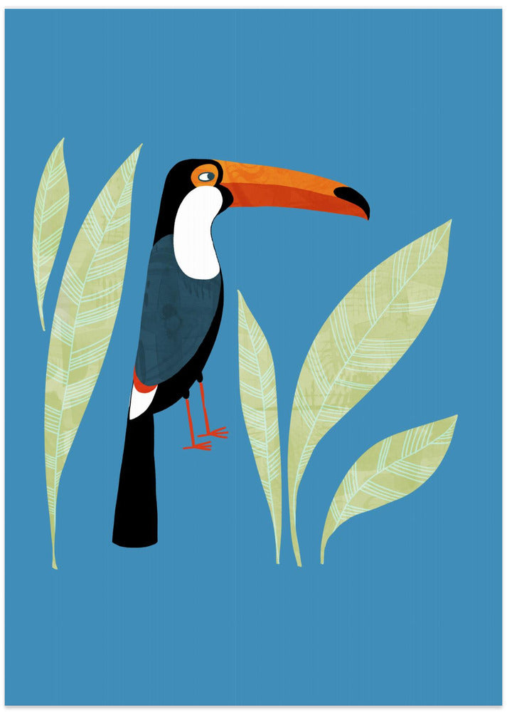 Tropical Sentinel - Art Print by Nic Squirrell