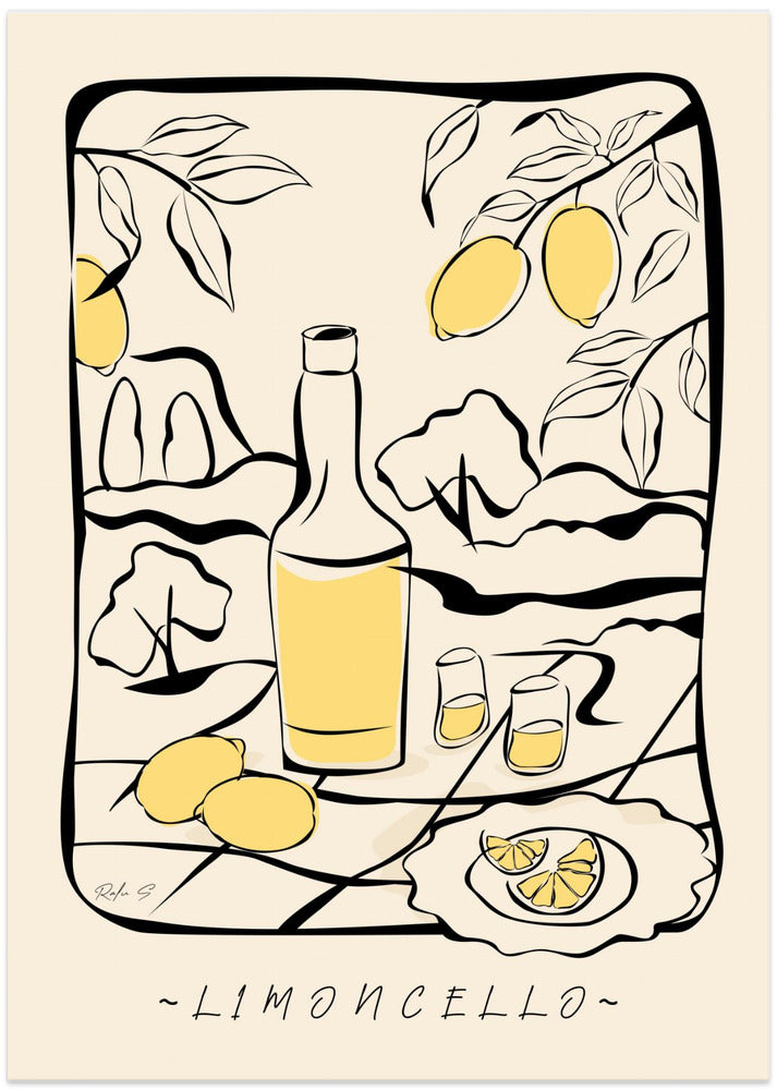 Zesty Evening Delight - Art Print by Ralu S