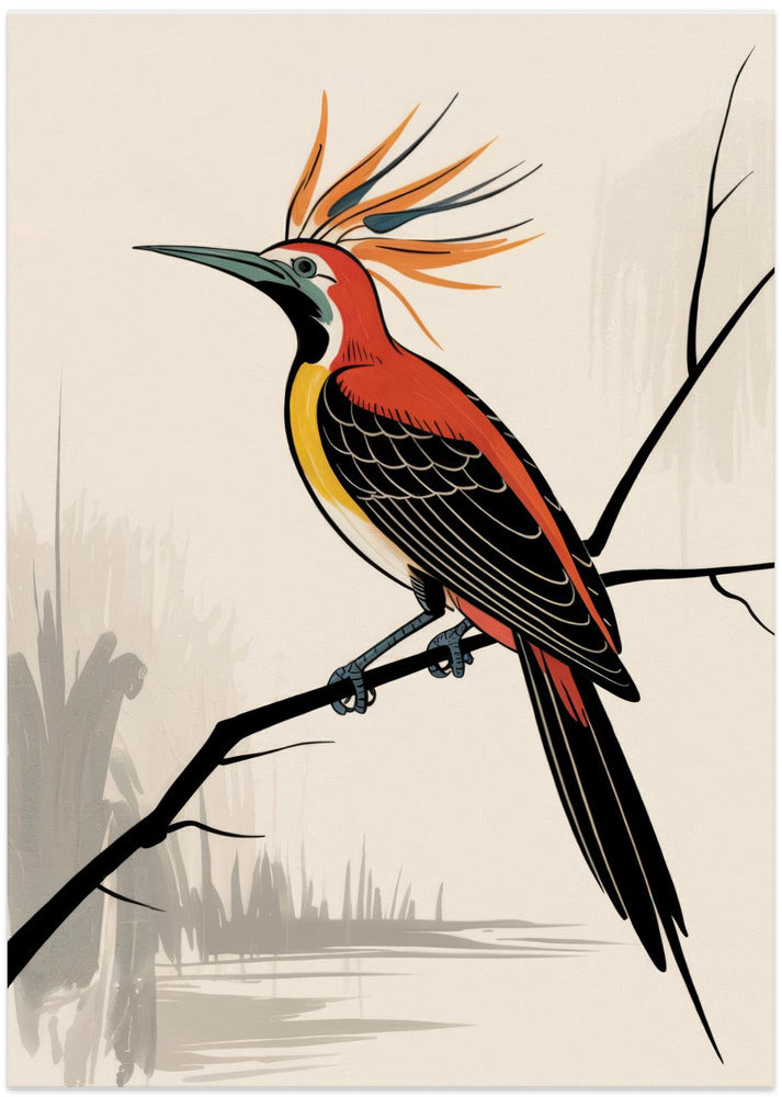 Bird of Paradise - Art Print by Andreas Magnusson