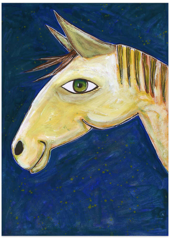 Dreaming of Horses - Art Print by Sharyn Bursic