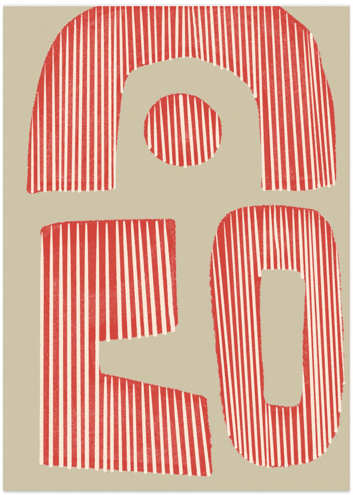 GEO Balance Object - Art Print by THE MIUUS STUDIO