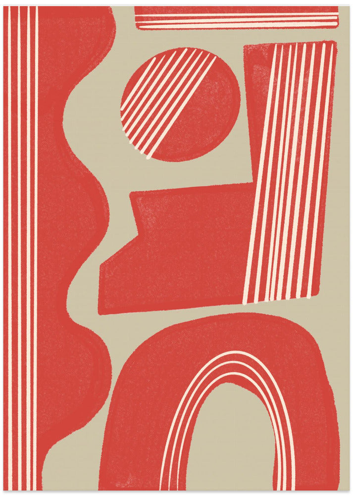 Geo Balance Object No.2 - Art Print by THE MIUUS STUDIO