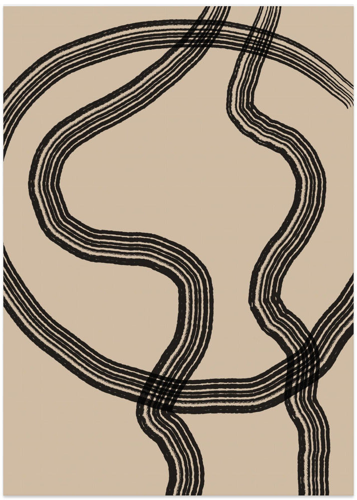 Minimal Line No.2 - Art Print by THE MIUUS STUDIO