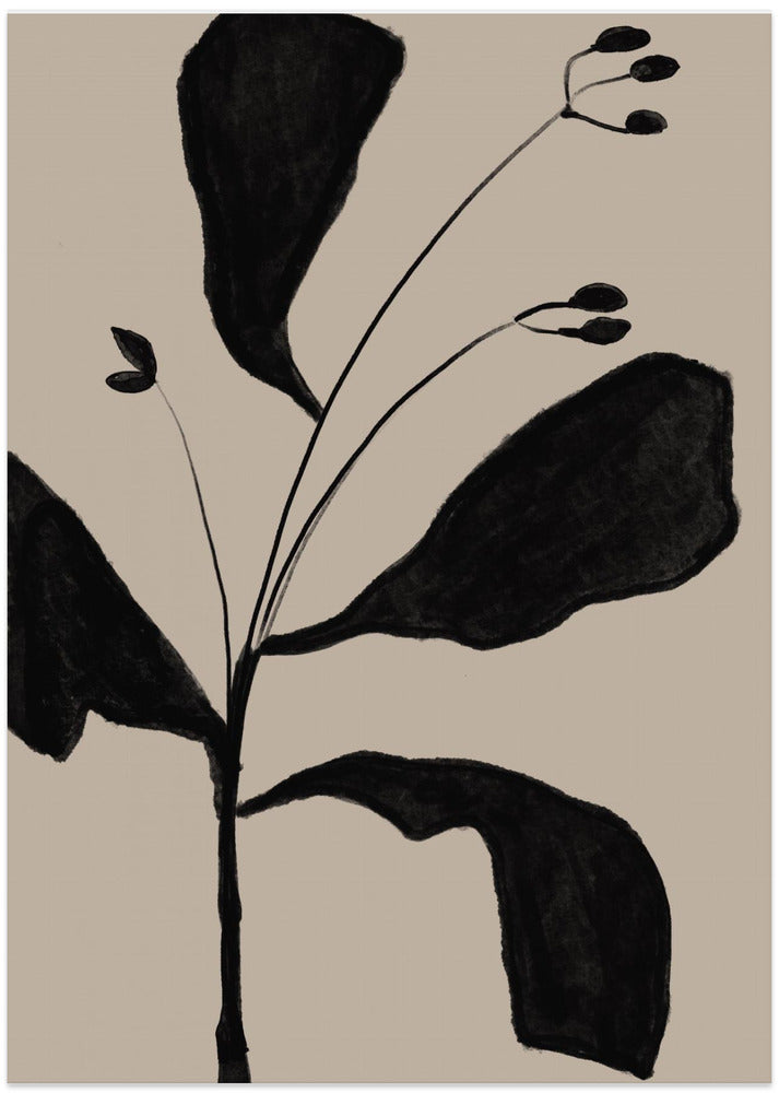 Simple Plant - Art Print by THE MIUUS STUDIO