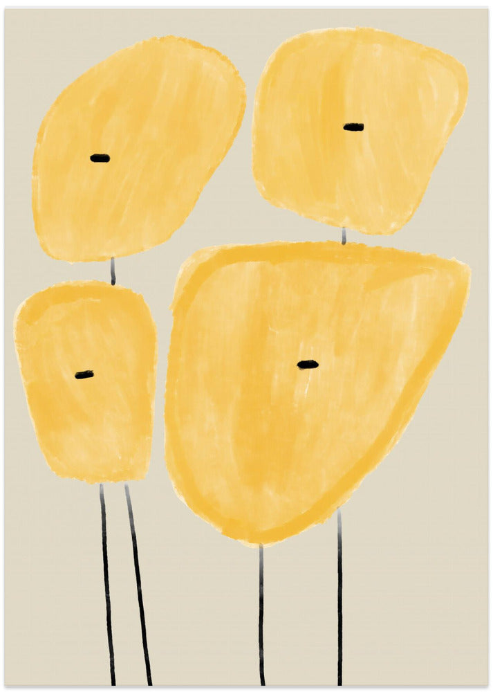 Geo Plant - Art Print by THE MIUUS STUDIO