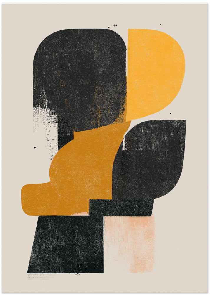 Abstract Shapes No.1 - Art Print by THE MIUUS STUDIO