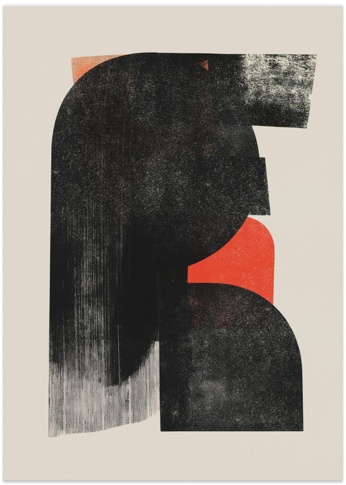 Abstract Shapes - Art Print by THE MIUUS STUDIO