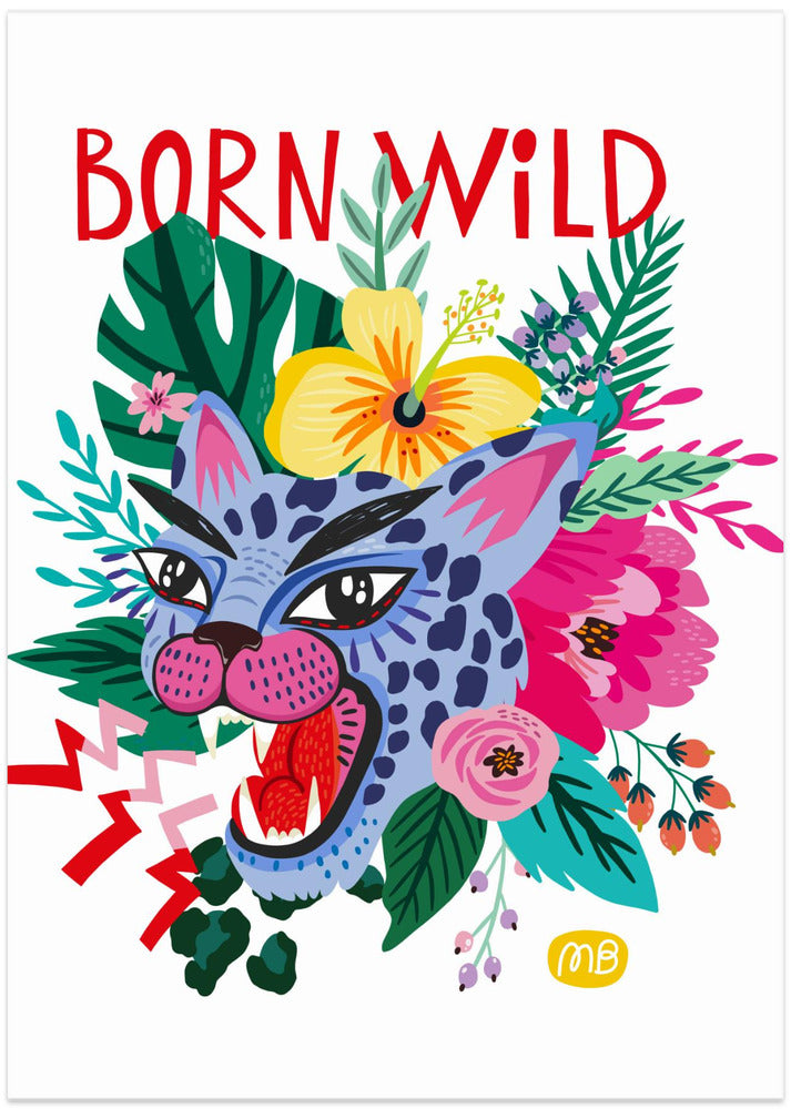 Wild Jungle Roar - Art Print by Marusha Belle