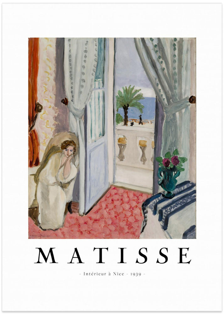 Intérieur à Nice - Art Print by Henri Matisse