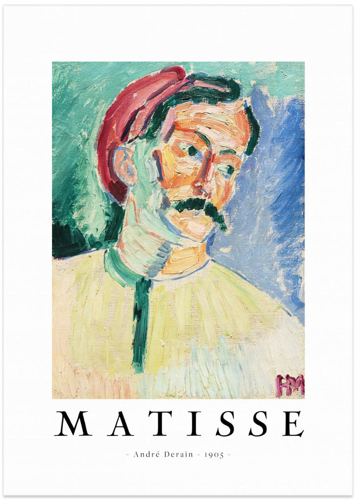 André Derain 1905 - Art Print by Henri Matisse