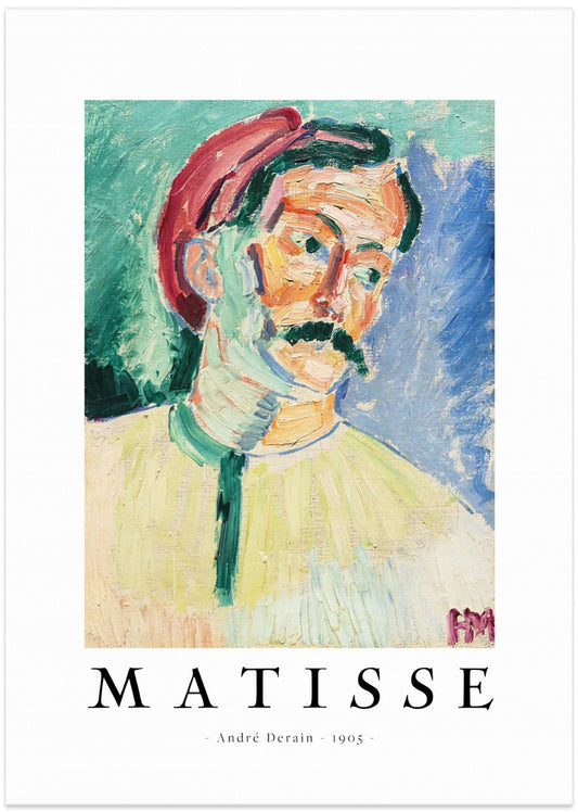 André Derain 1905 - Art Print by Henri Matisse