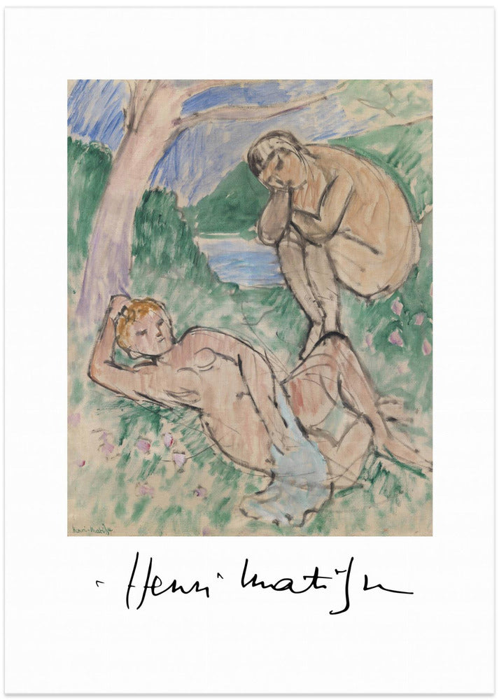 Baigneurs - Art Print by Henri Matisse