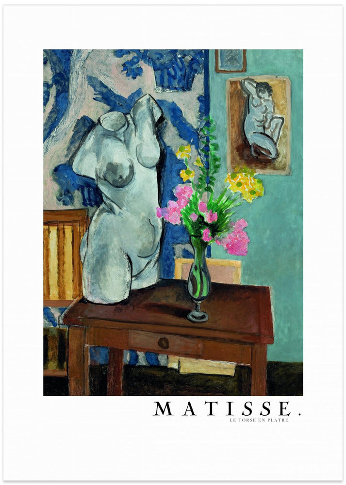 Le Torse En Platre - Art Print by Henri Matisse