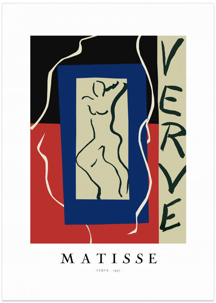 Verve 1937 Boarder - Art Print by Henri Matisse