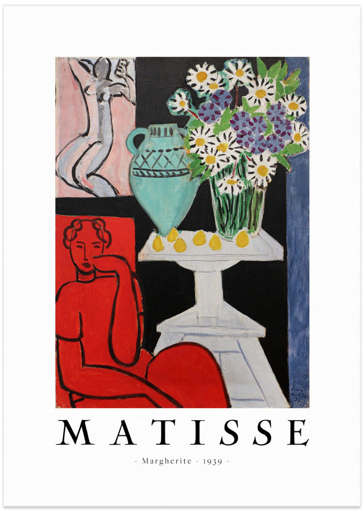 Margherite 1939 - Art Print by Henri Matisse