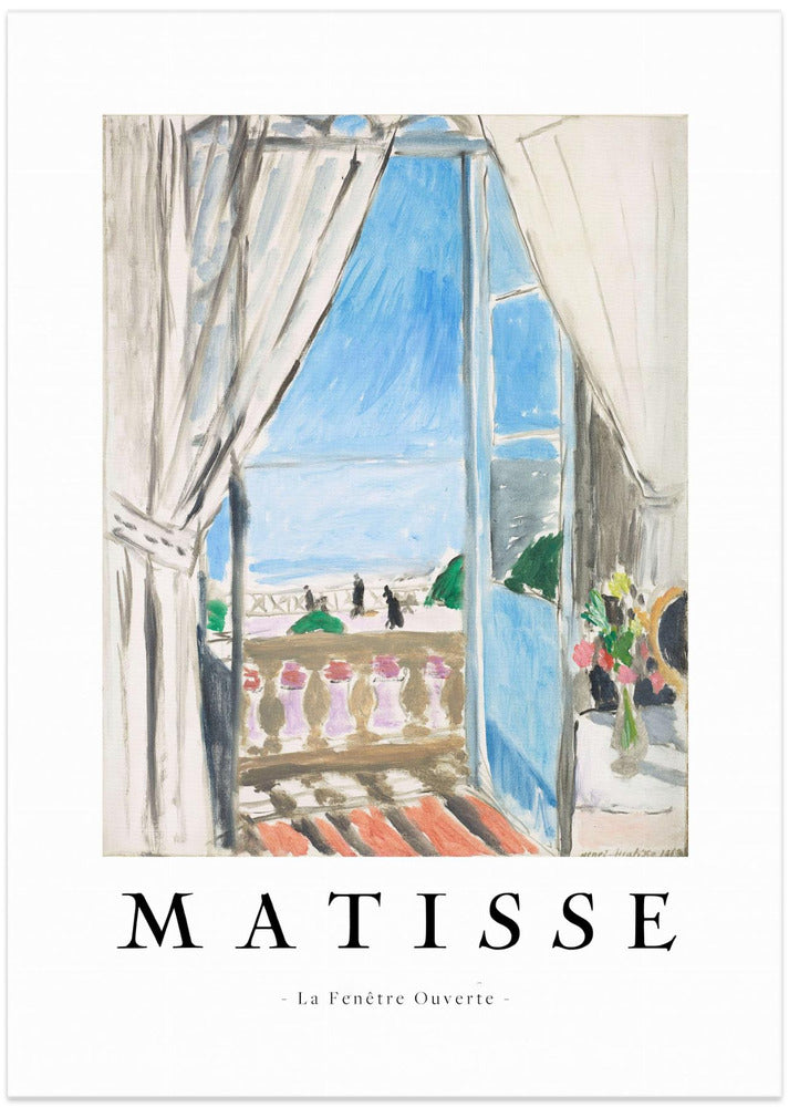 La Fenêtre Ouverte - Art Print by Henri Matisse
