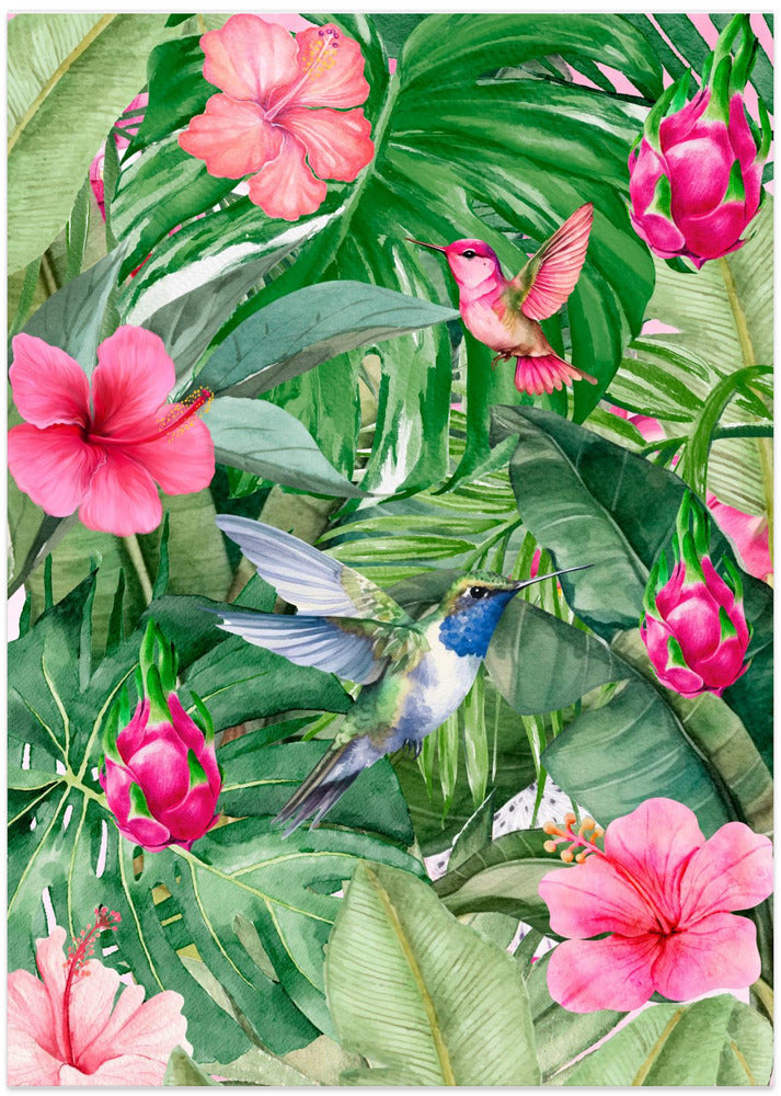 Tropical Symphony - Art Print by Elizabeth C
