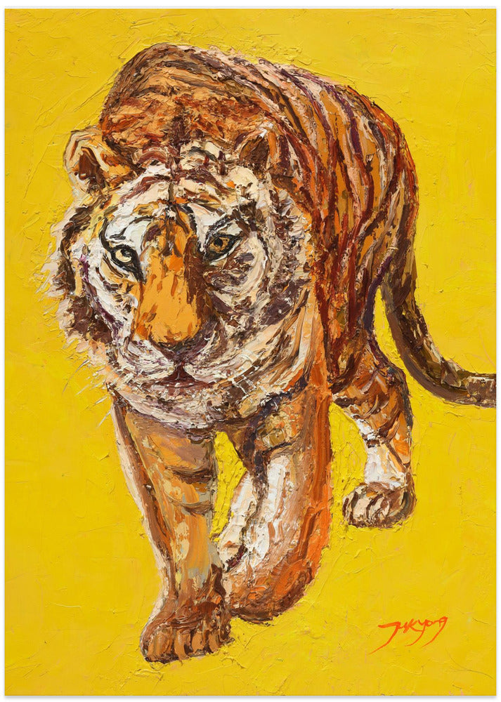 Tropical animals - Art Print by Jukyong Park