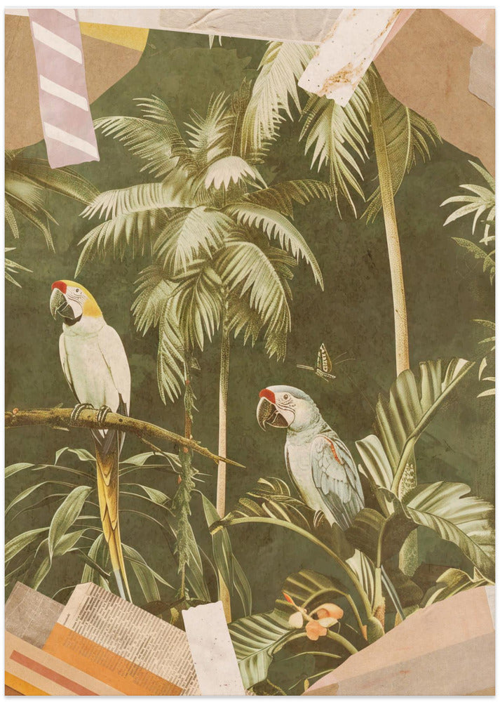 Green Depths - Art Print by Aylin Demir